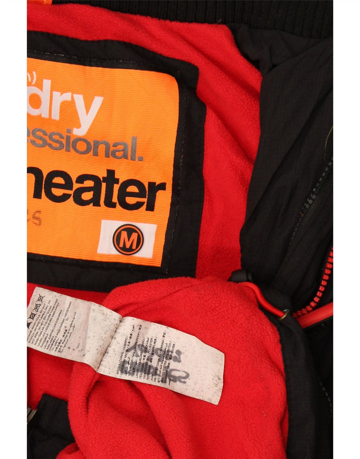 Superdry Herren Windcheater Graphic Windjacke UK 38 Medium Schwarz