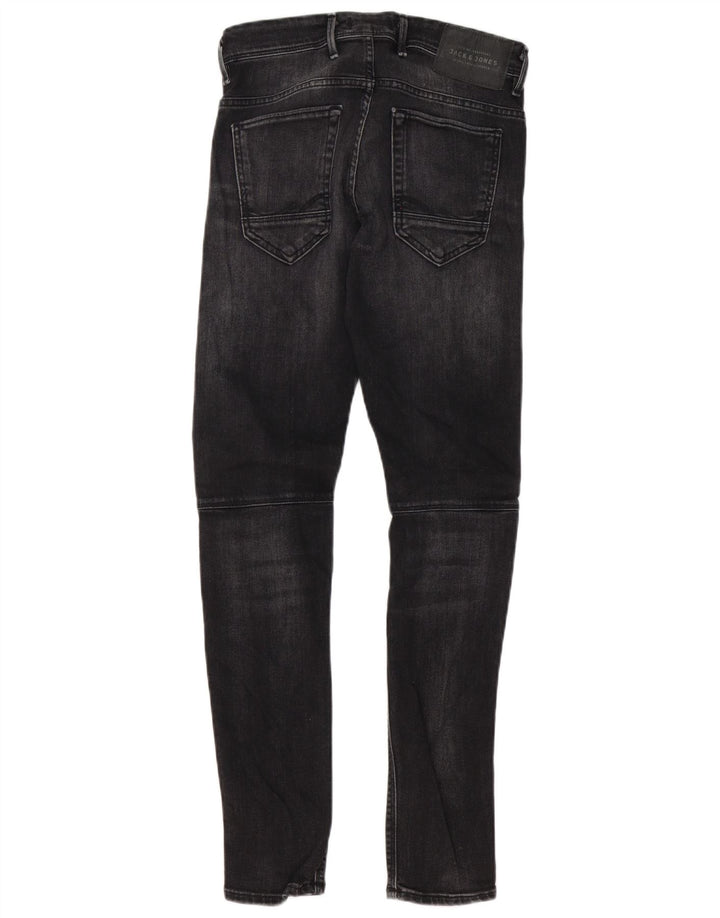 Jack & Jones Herren GLENN Slim Jeans W29 L32 Schwarze Baumwolle