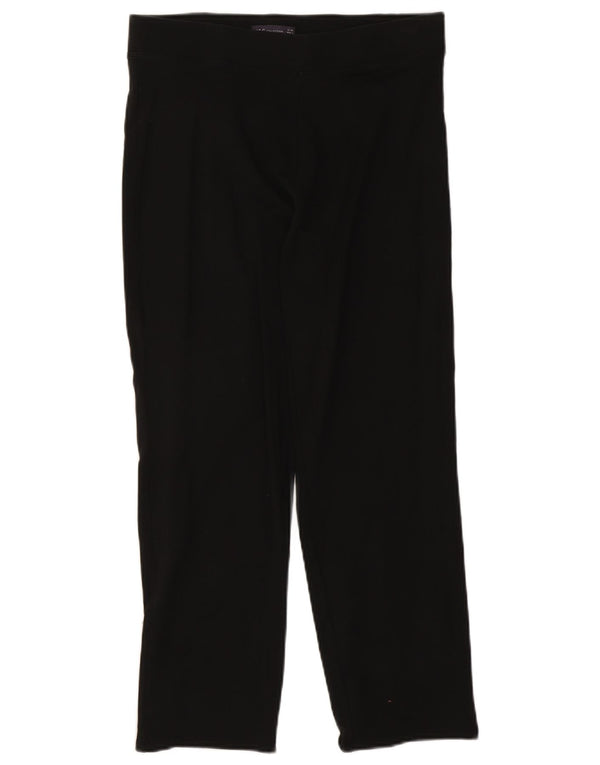 Marks & Spencer Womens Leggings UK 14 Large Black Cotton