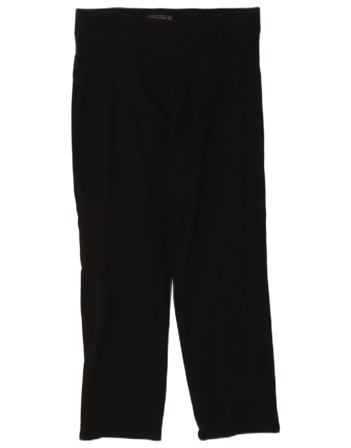 Marks & Spencer Damen Leggings UK 14 Große schwarze Baumwolle