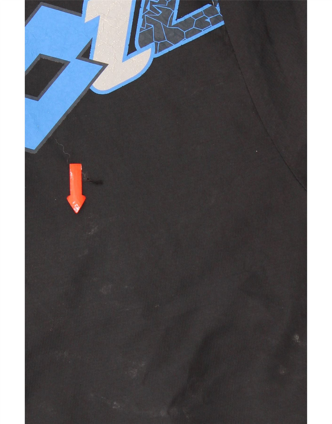 Lotto Herren-Trainingsanzugoberteil mit Grafik, XL, Schwarz, Farbblock
