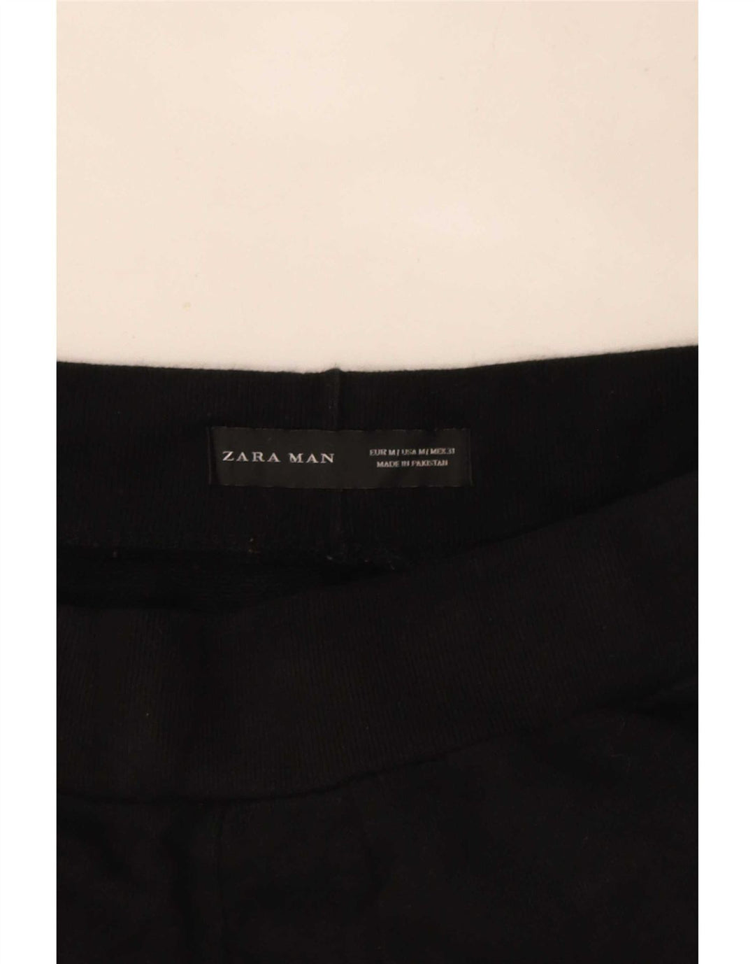 Zara Herren-Trainingshose, Jogginghose, Mittelschwarz, Polyester