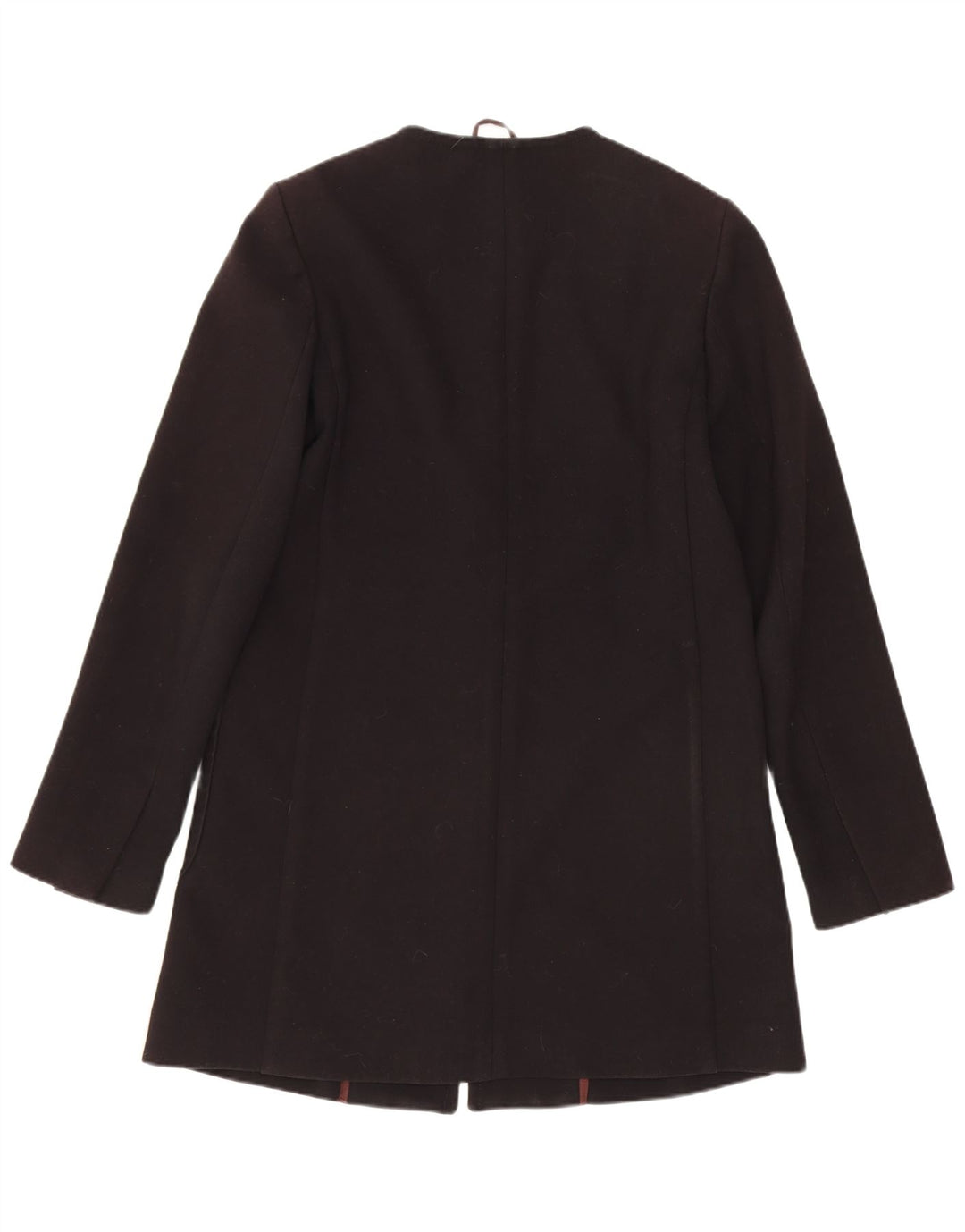 Benetton Damen Mantel UK 12 Medium Schwarz
