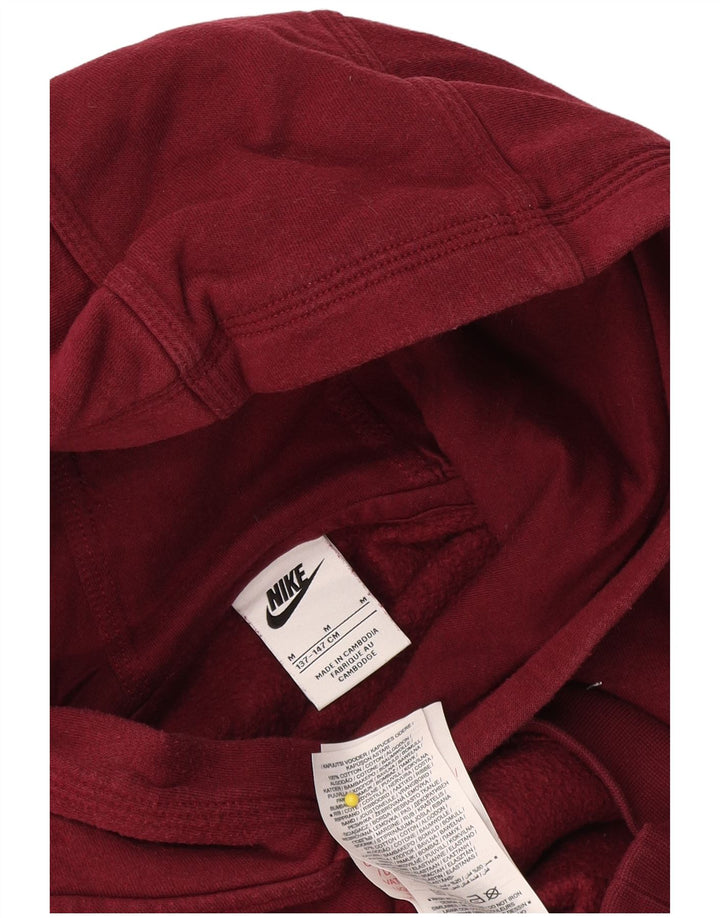 Nike Kapuzenpullover für Jungen, 10–11 Jahre, mittlere kastanienbraune Baumwolle