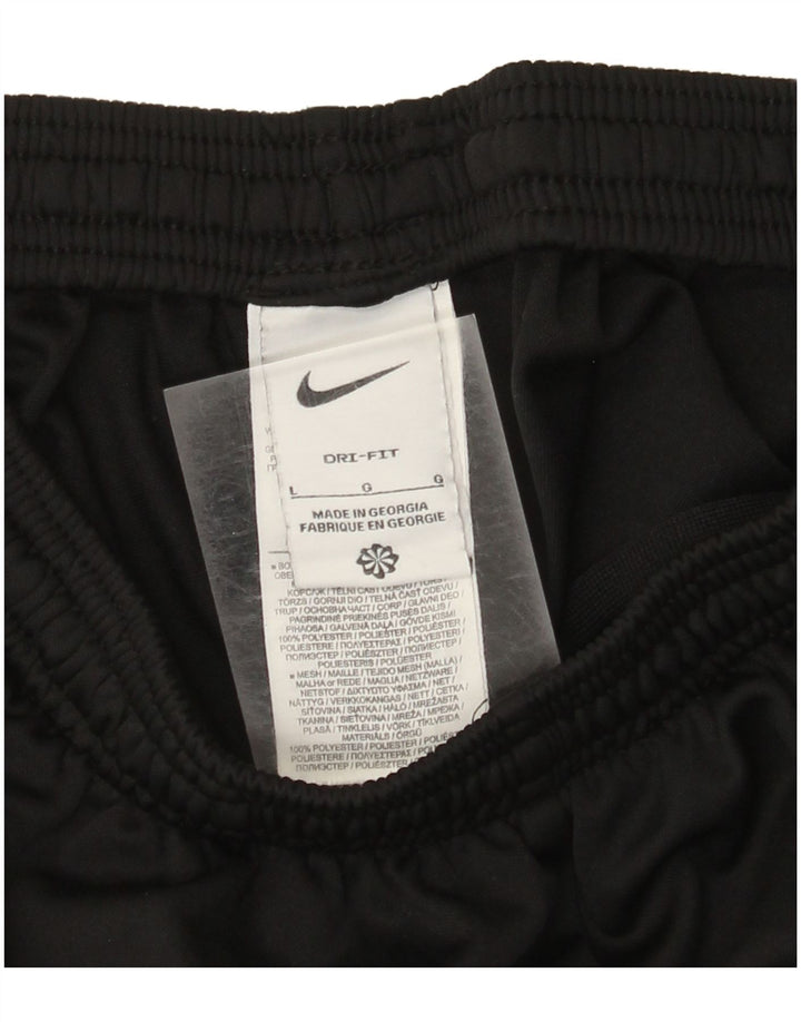 Nike Herren Dri Fit Trainingshose, Größe L, Schwarz, Polyester