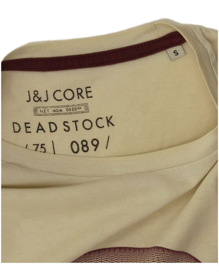 Jack & Jones Herren-T-Shirt mit Grafik, Größe S, Weiß