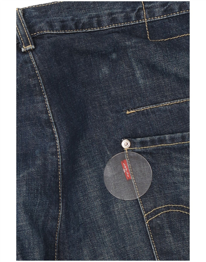 Levi's Herren Straight Jeans W36 L32 Marineblau