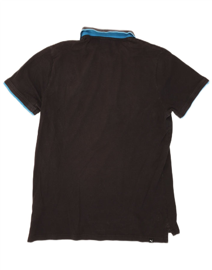 Puma Herren Poloshirt XL Schwarz Baumwolle