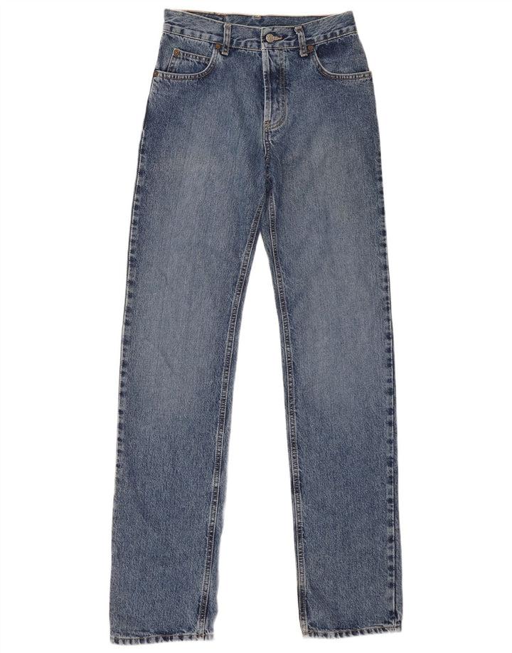 Rifle Damen Straight Jeans W29 L34 Blaue Baumwolle