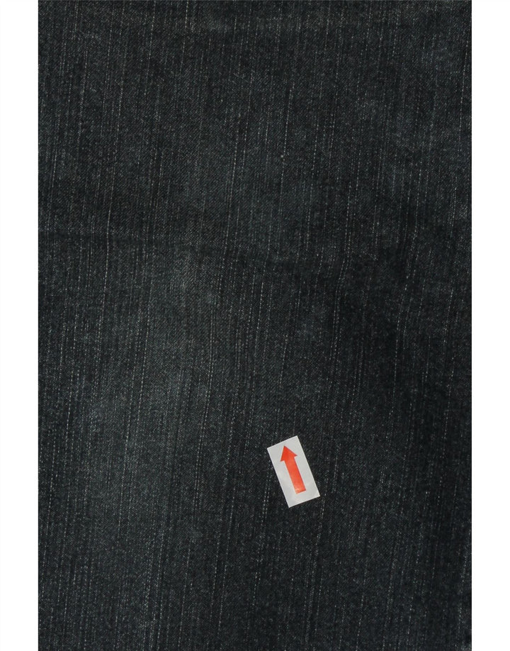 TRUSSARDI Womens Straight Jeans W29 L28 Navy Blue Cotton Vintage Trussardi and Second-Hand Trussardi from Messina Hembry 