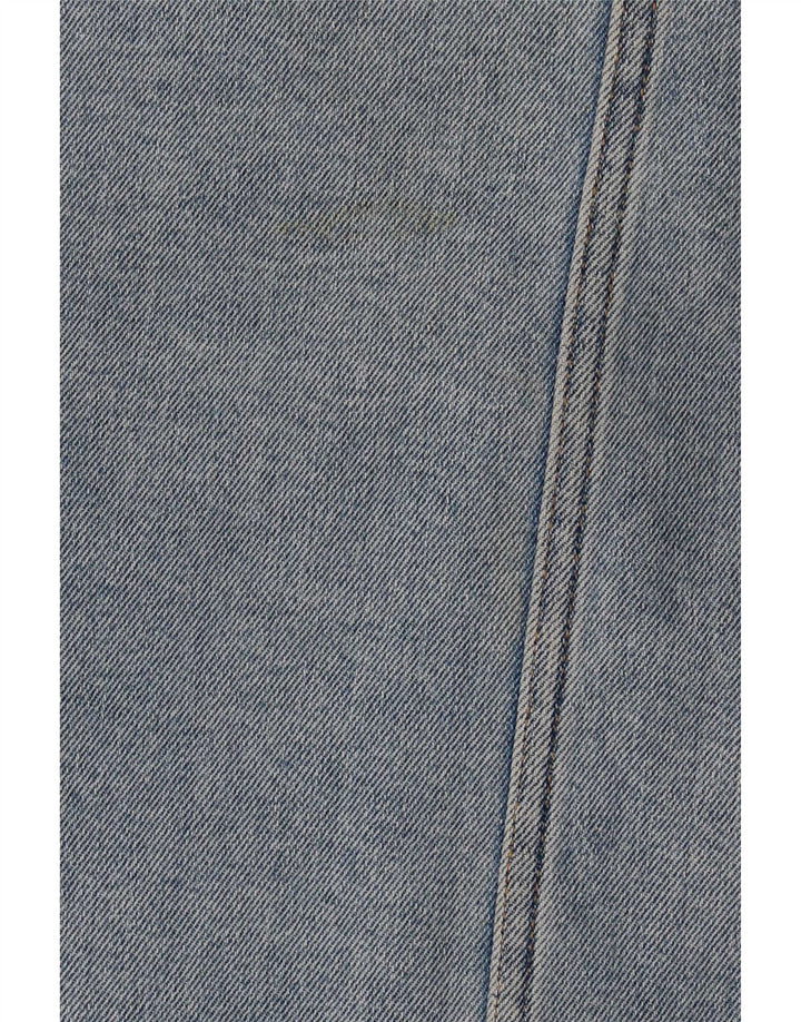 Marks & Spencer Womens Loose Fit Jeansjacke UK 12 Mittelblaue Baumwolle