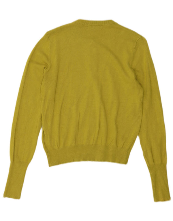 Marks & Spencer Damen-Cardigan-Pullover UK 10 Small Grüne Viskose