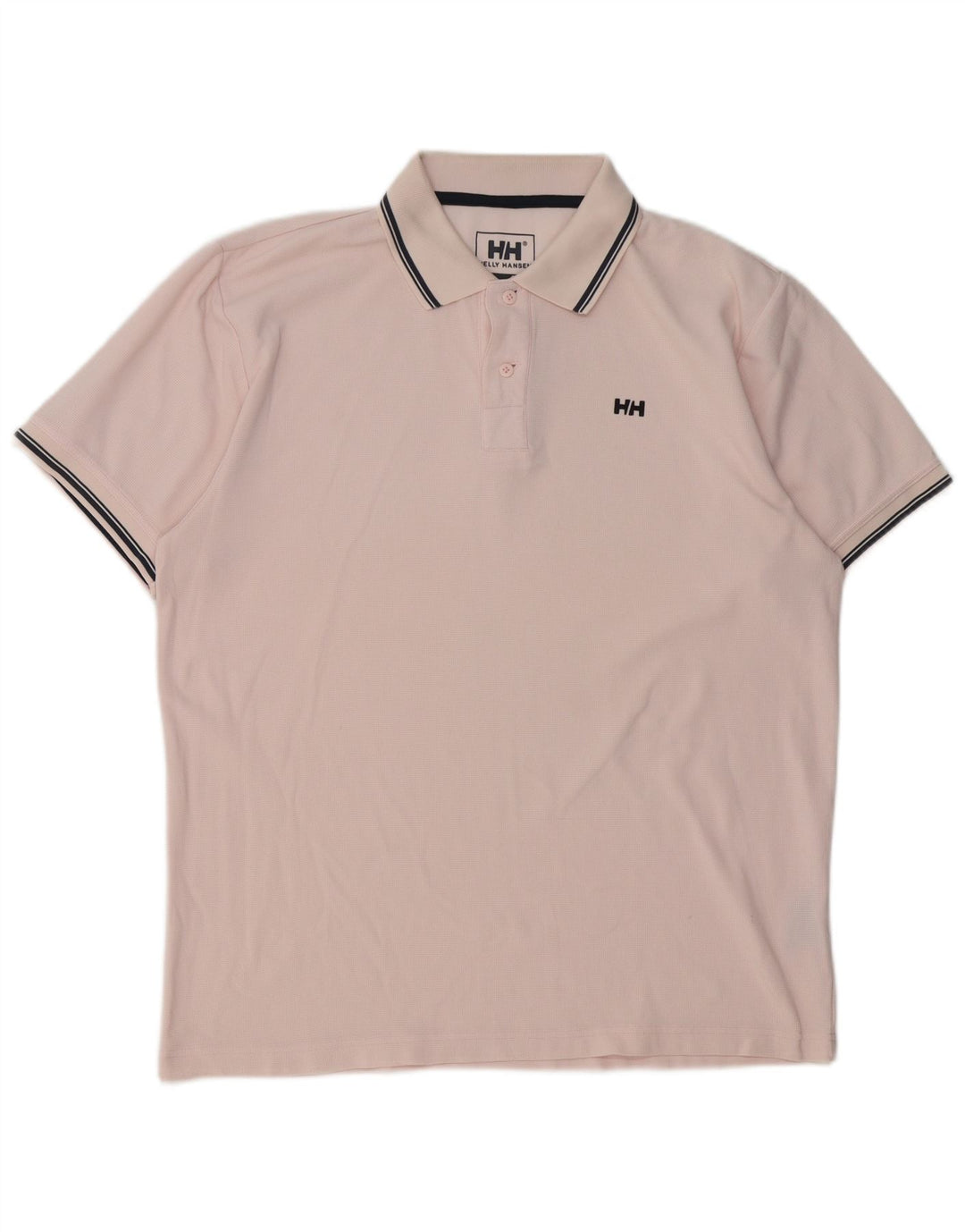 Helly Hansen Herren-Poloshirt, groß, rosa, Polyester