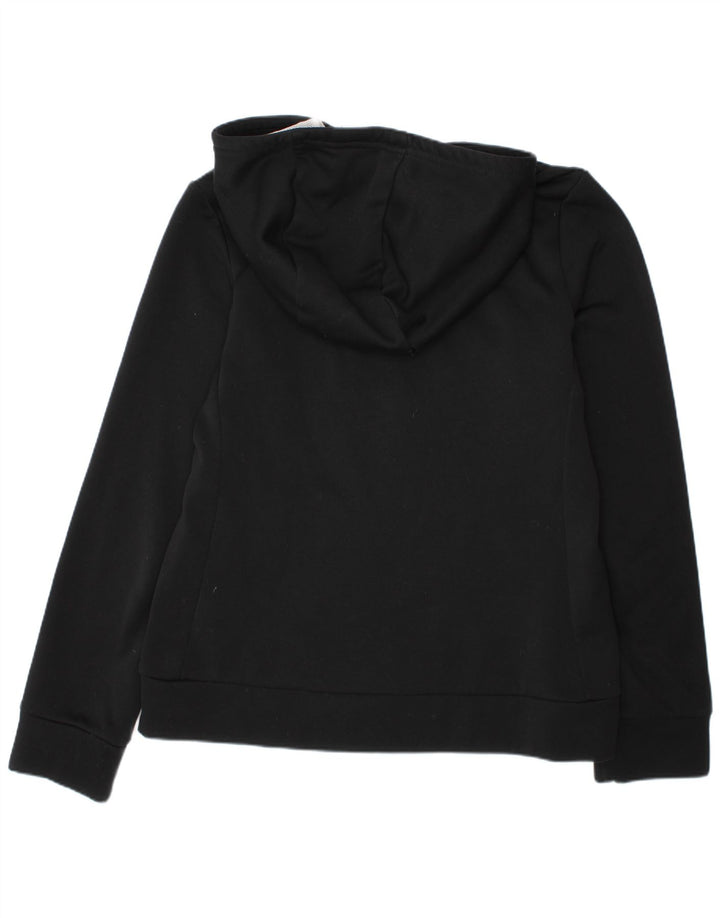 Nike Jungen-Pullover mit grafischem Kapuzenpullover, 10–11 Jahre, mittelgroßes schwarzes Polyester