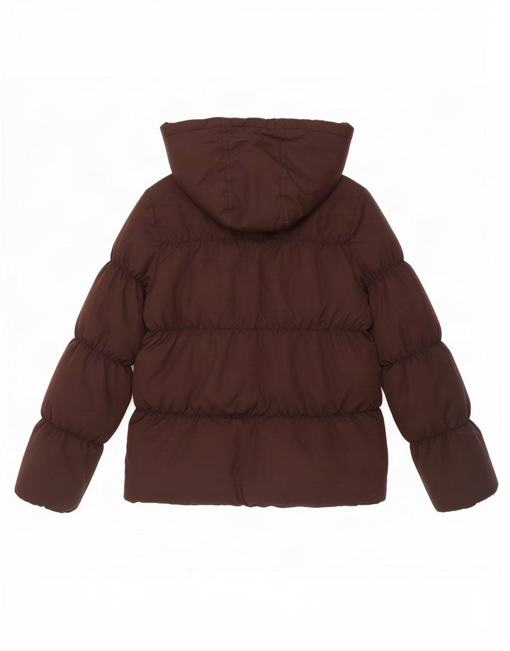 Gap Wattierte Damenjacke mit Kapuze, UK 10, Größe S, Schwarz