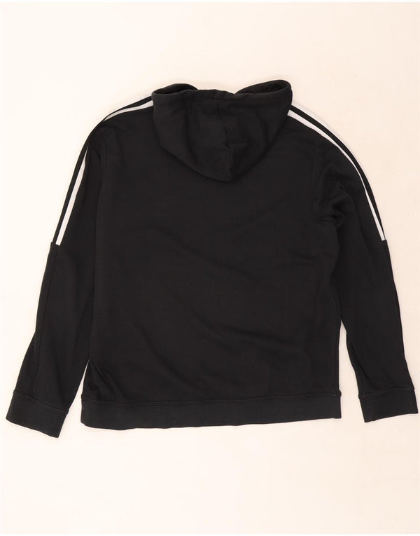 Adidas Herren Kapuzenpullover XL Schwarz Baumwolle