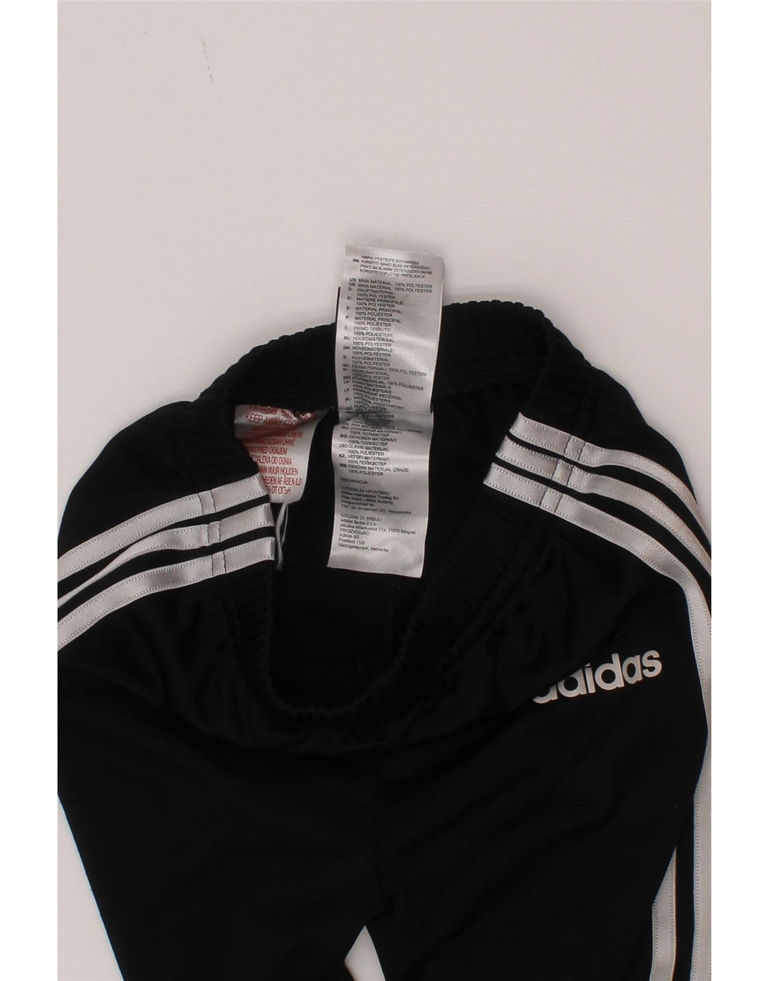 Adidas Jungen Trainingshose Jogger 2-3 Jahre Schwarz Polyester
