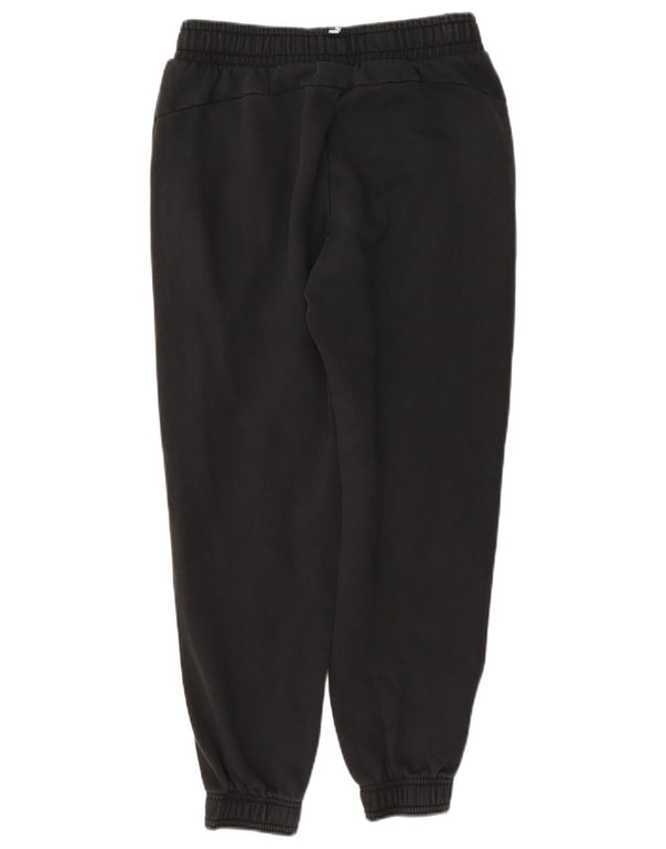 Puma Jungen-Trainingshose, Jogginghose, 13–14 Jahre, schwarze Baumwolle