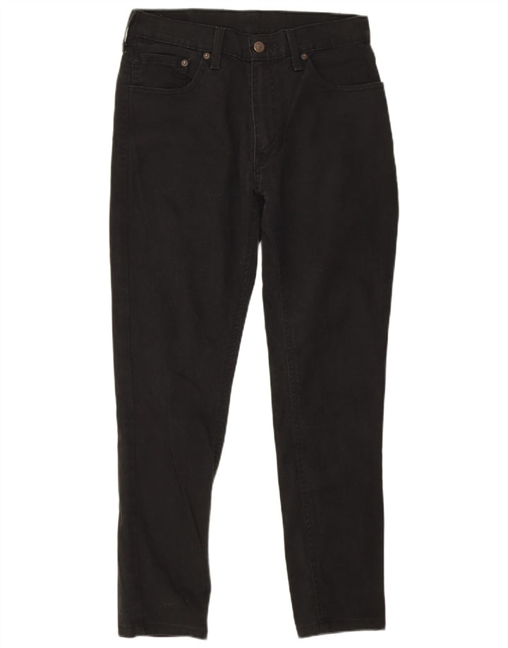 Levi's Herren Skinny Jeans W32 L27 Schwarze Baumwolle