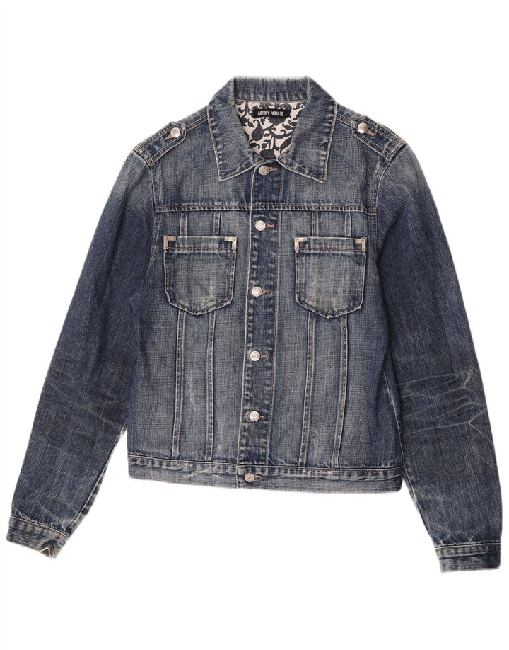Antony Morato Damen Jeansjacke IT 44 Mittelblau