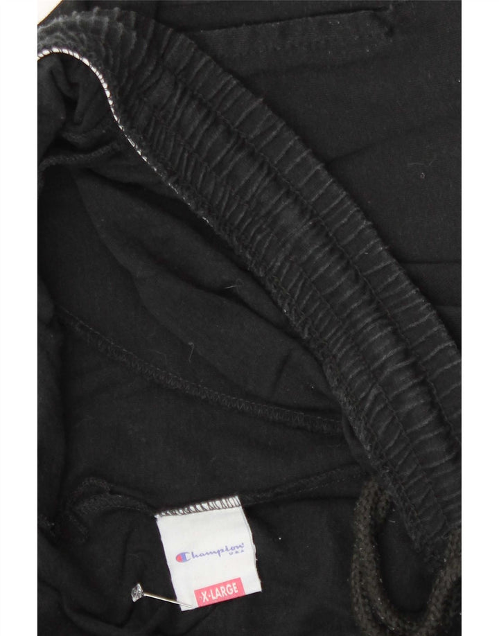 Champion Herren-Trainingshose XL, schwarze Baumwolle