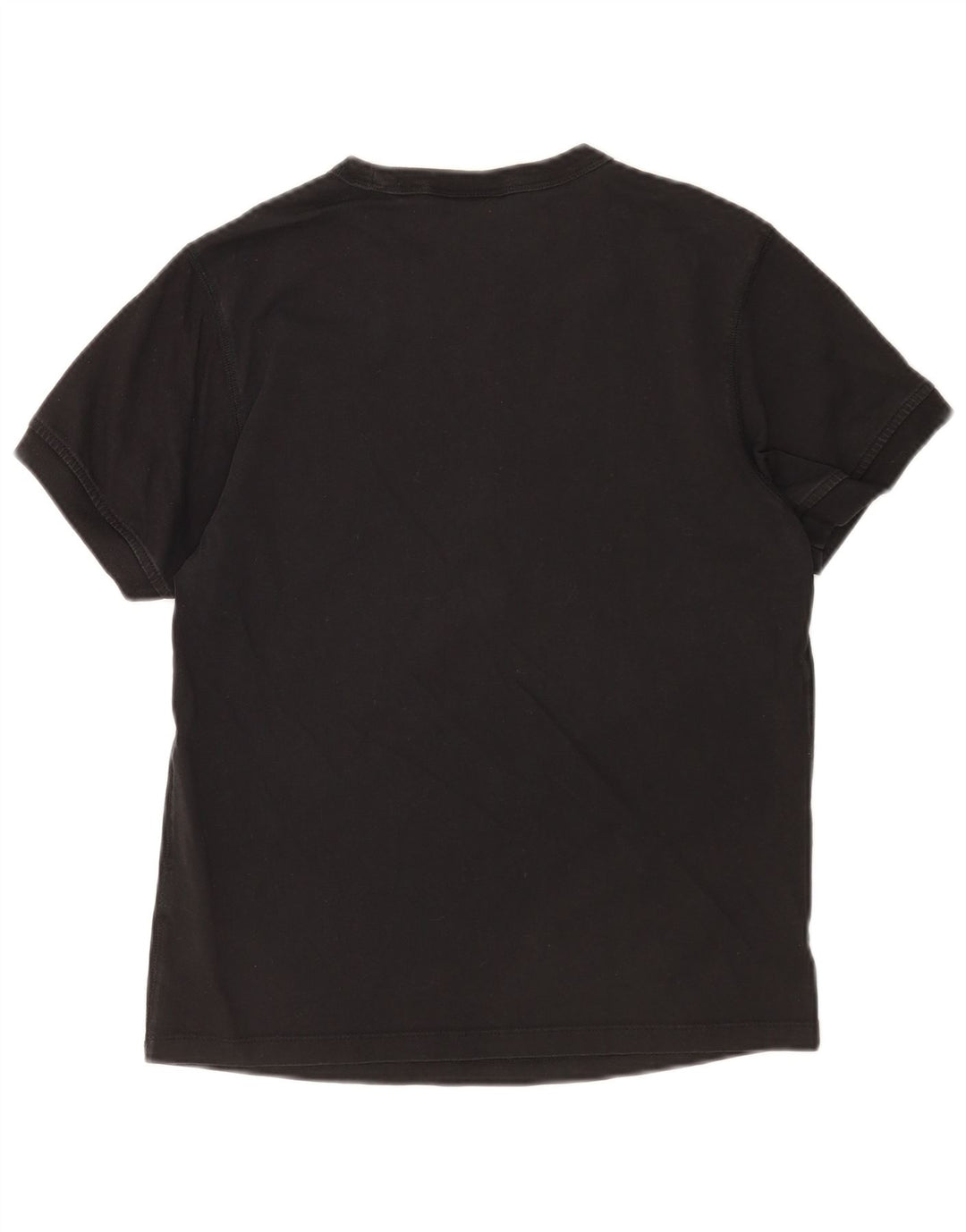Adidas Damen T-Shirt Top UK 12 Medium Schwarz
