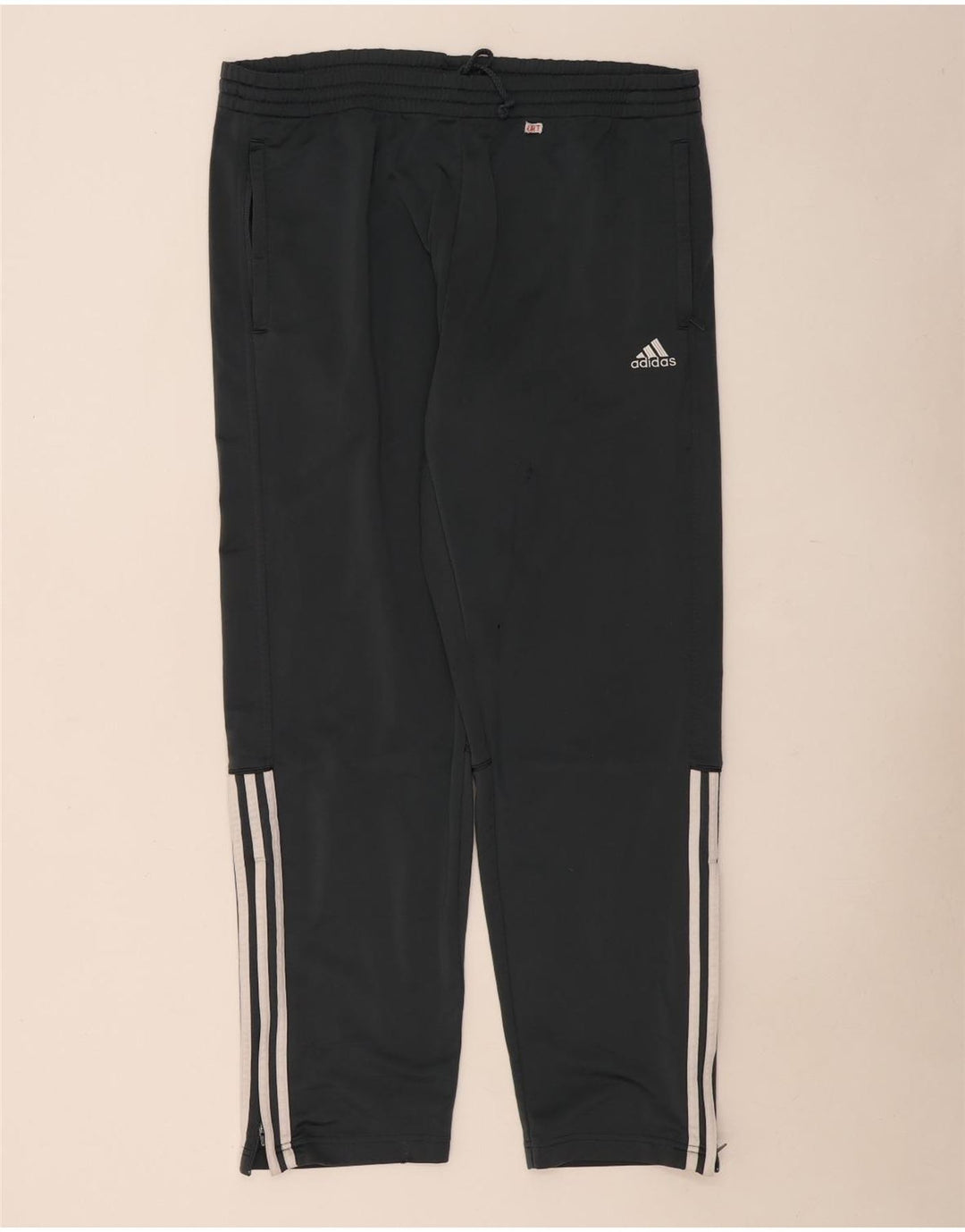 Adidas Herren Trainingshose UK 42/44 Large Grau Polyester
