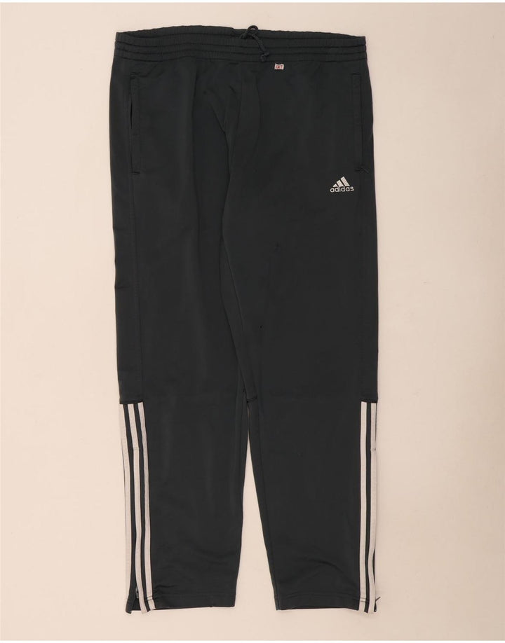 Adidas Herren Trainingshose UK 42/44 Large Grau Polyester
