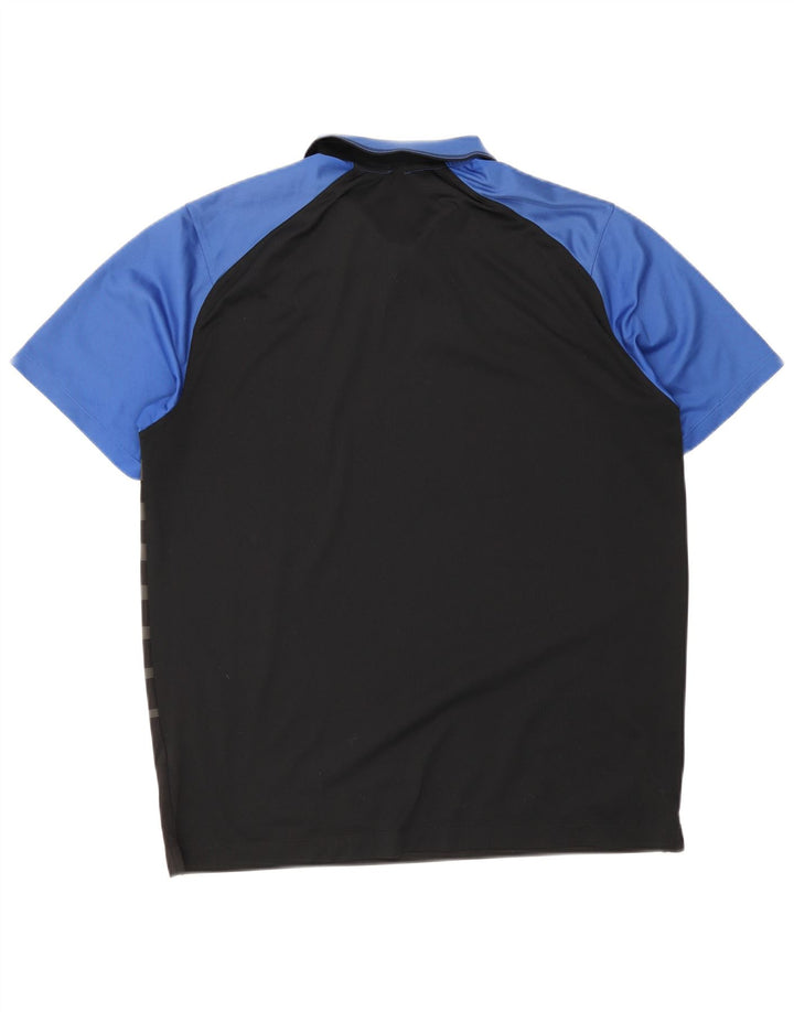 Nike Herren-Poloshirt, groß, mehrfarbig, gestreift