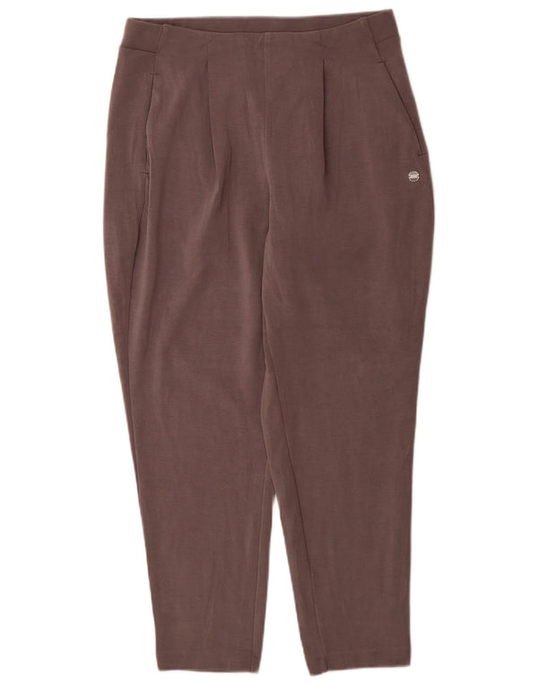Superdry Damen Tapered Short Hose UK 14 Large W34 L27 Grau Modal