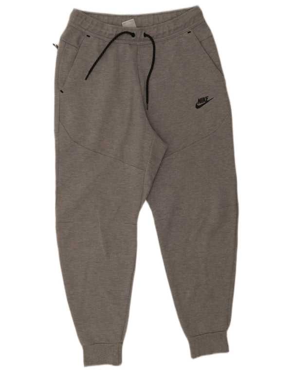 Nike Herren-Trainingshose, Jogginghose, Größe S, graue Baumwolle