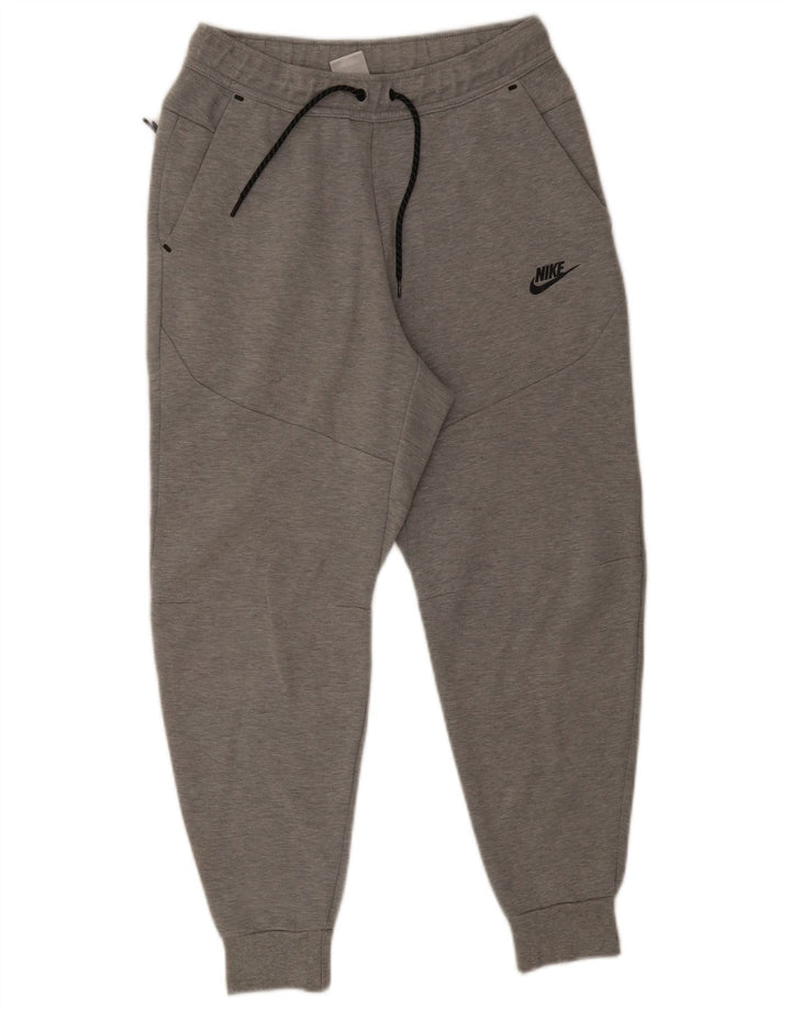 Nike Herren-Trainingshose, Jogginghose, Größe S, graue Baumwolle