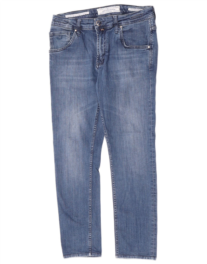 Jacob Cohen Damen Slim Jeans W33 L27 Blau