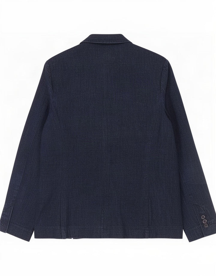 Marks & Spencer Damen 1-Knopf-Blazerjacke, UK 14, mittleres Marineblau