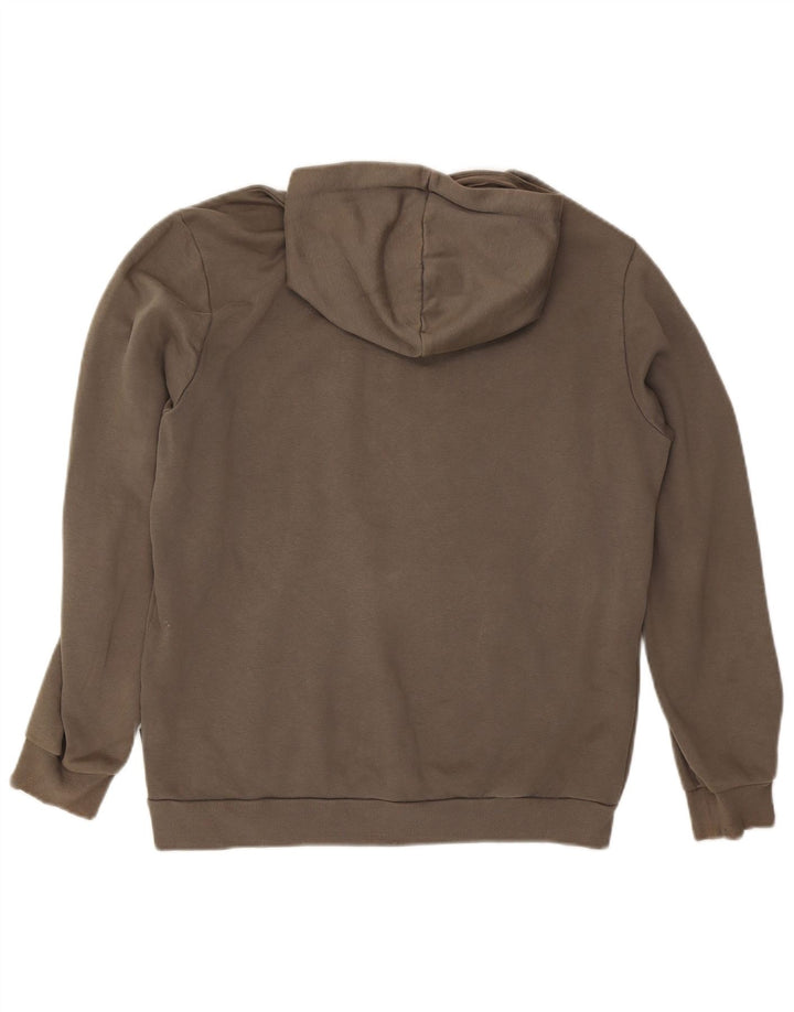 Puma Herren Graphic Hoodie Pullover mittelbraune Baumwolle
