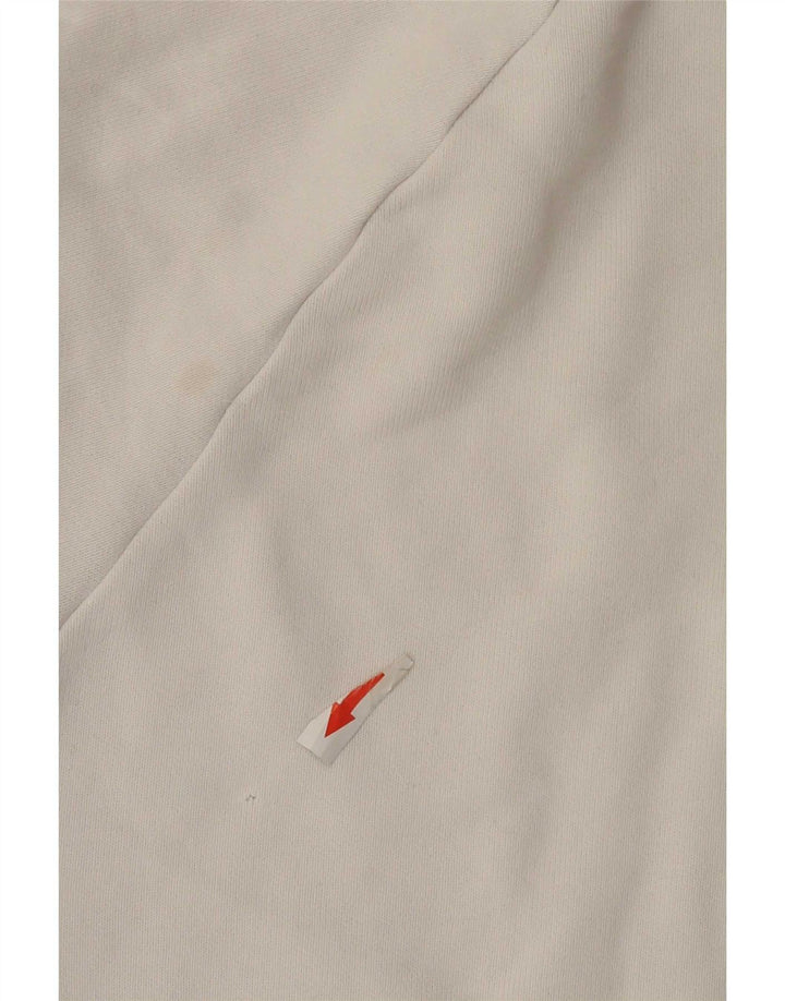 Levi's Damen-Sweatshirt mit Grafik-Übergröße, Größe UK 16, Größe L, weiße Baumwolle