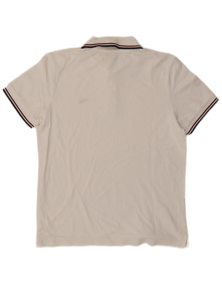 Diadora Herren Poloshirt Small Weiß