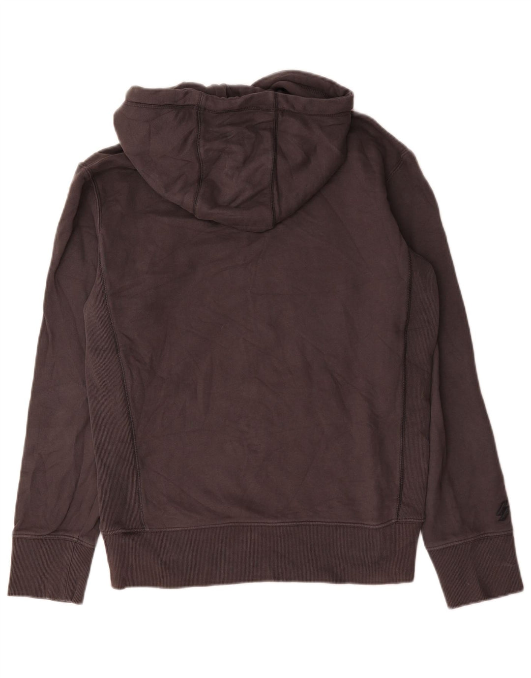 Superdry Herren-Kapuzenpullover, Größe S, Grau, Baumwolle