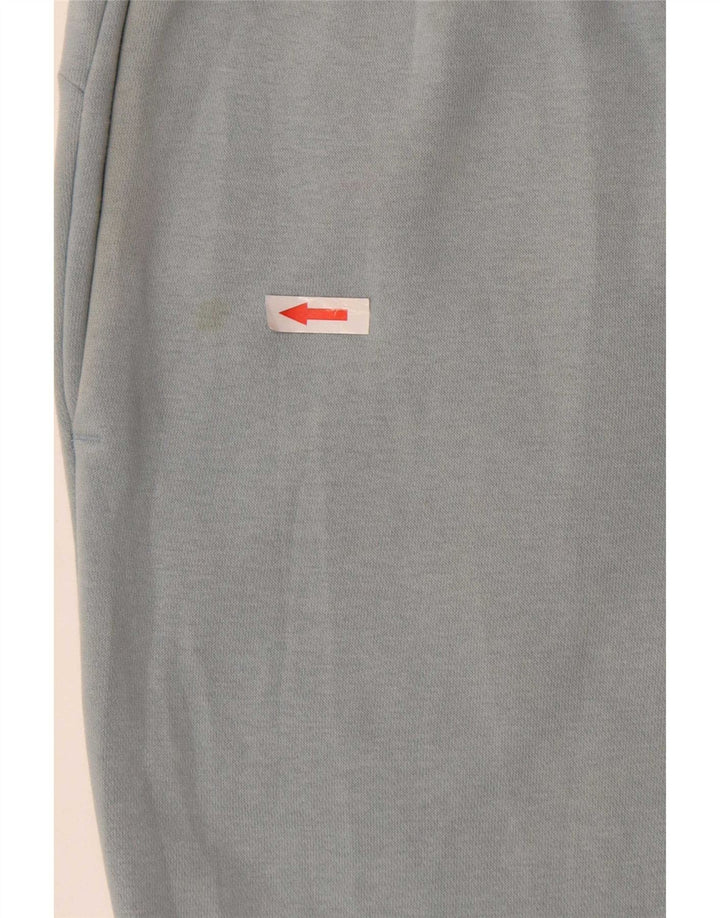 Puma Damen Trainingshose Jogger UK 14 Mittelblaue Baumwolle