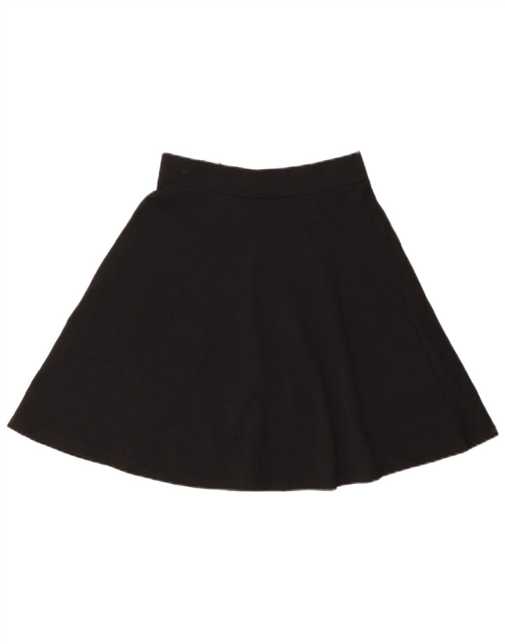 Lipsy A-Linien-Rock für Damen, UK 8, Größe S, W26, Schwarz, Polyester