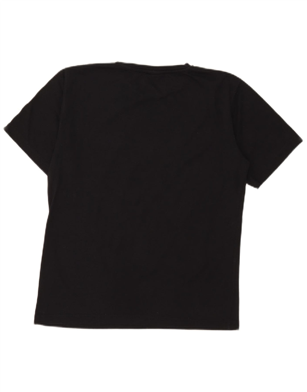Puma Womens Graphic T-Shirt Top UK 12 Medium Schwarz Polyester