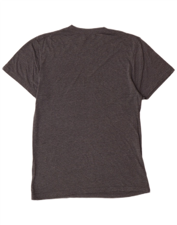 VANS Herren Off The Wall Graphic T-Shirt Top Small Grau Baumwolle
