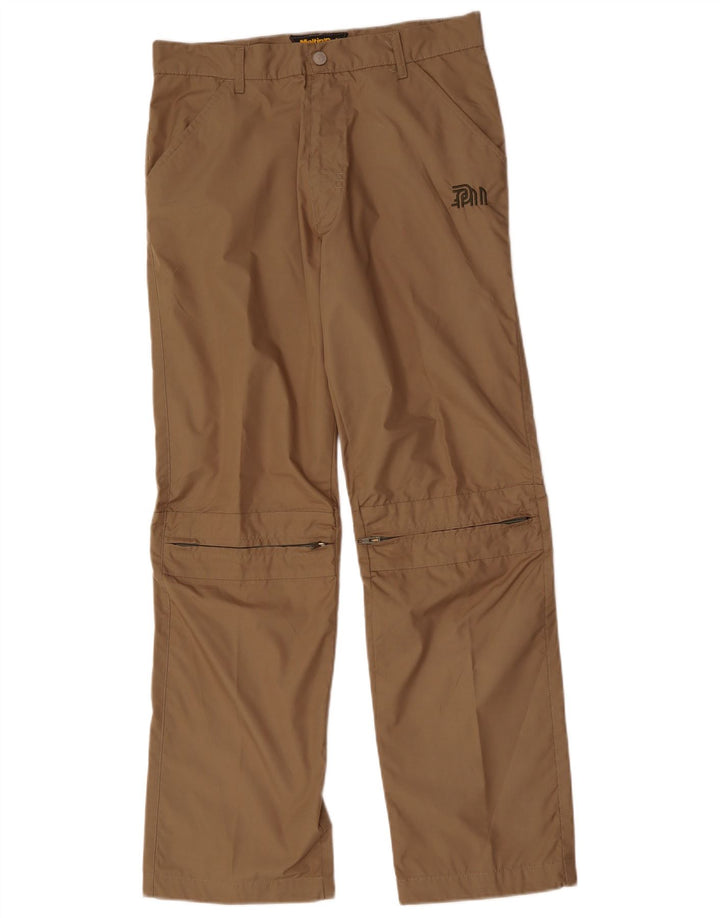 Meltin' Pot Gerade Wanderhose für Herren W33 L32 Beige Polyester