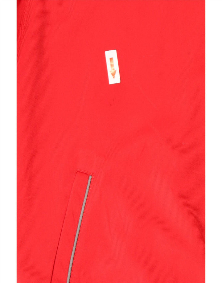 Champion Jungen-Trainingsanzugoberteil mit Grafik, 11–12 Jahre, rotes Polyester