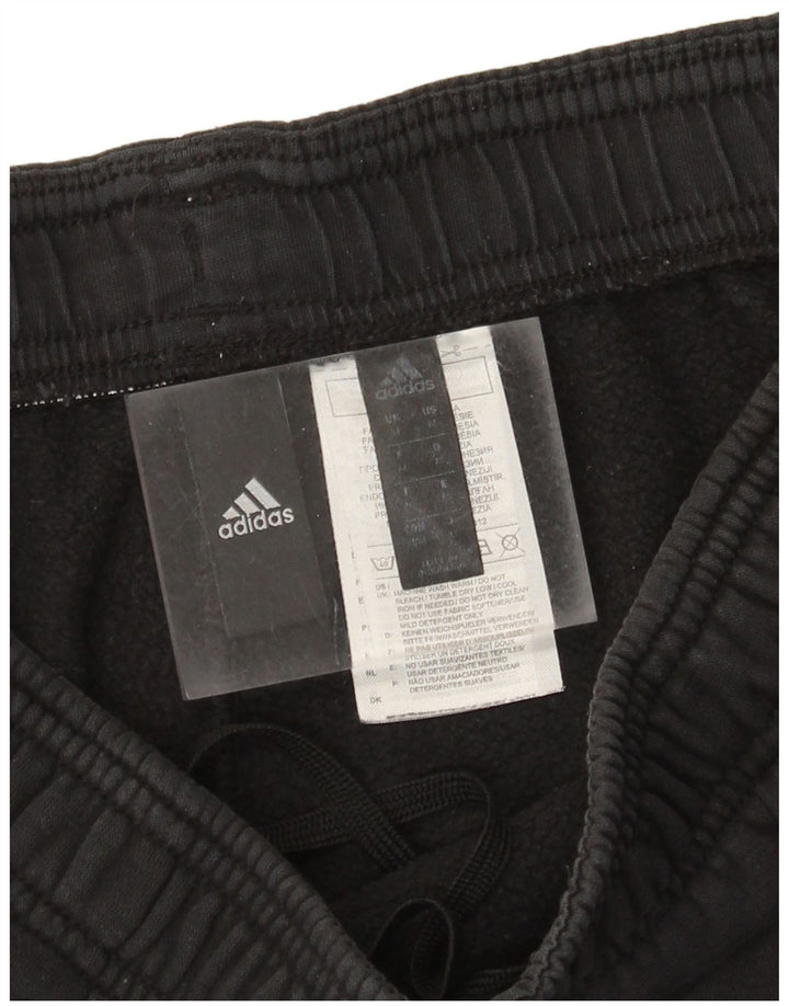 Adidas Herren-Trainingshose, Jogginghose, mittelschwarz, Baumwolle
