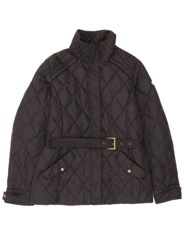Diadora Damen Steppjacke UK 14 Medium Schwarz