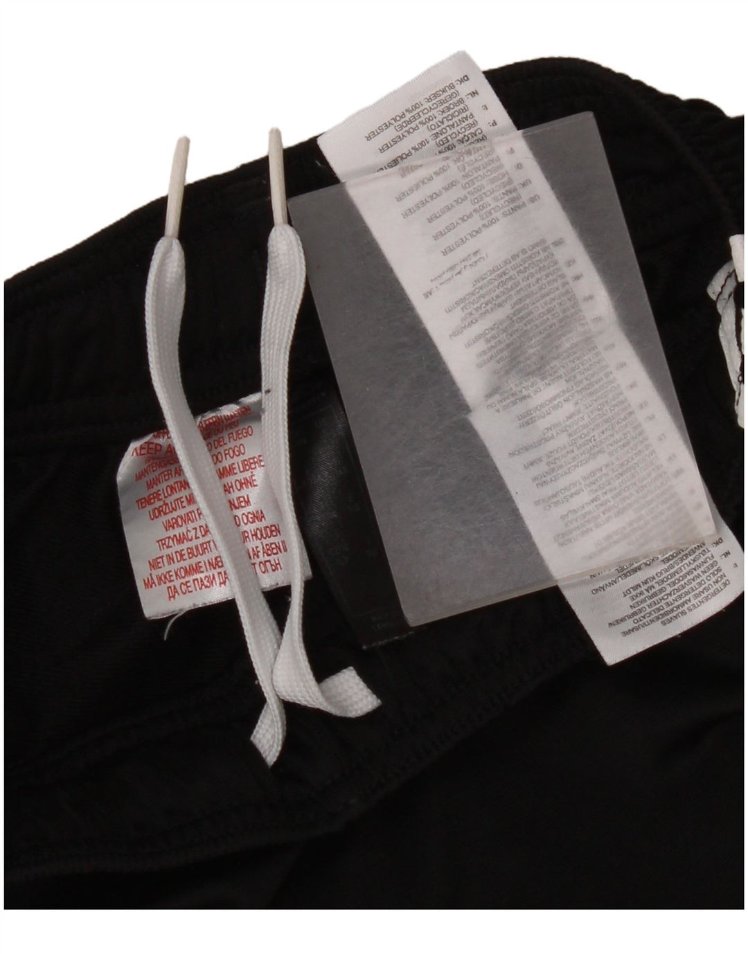 Adidas Trainingshose für Jungen, 9–10 Jahre, schwarzes Polyester