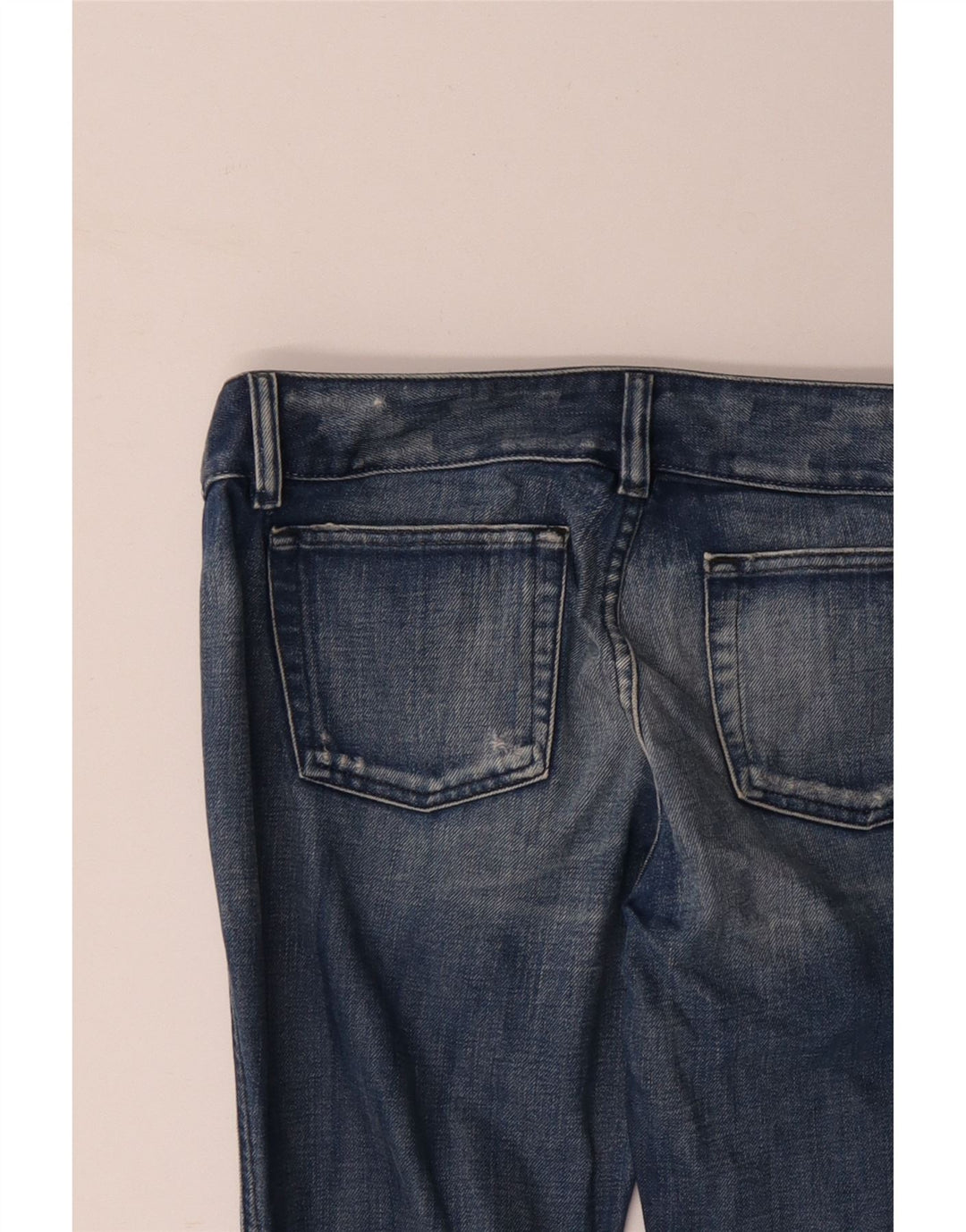 Diesel Distressed Bootcut-Jeans für Damen, W31, L29, blaue Baumwolle