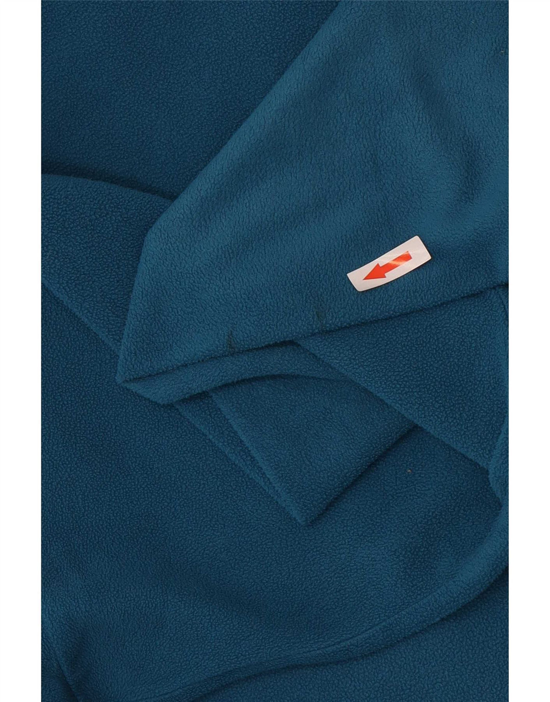Jack Wolfskin Herren-Fleecepullover mit Reißverschluss am Hals, UK 36/38, mittelblaues Polyester