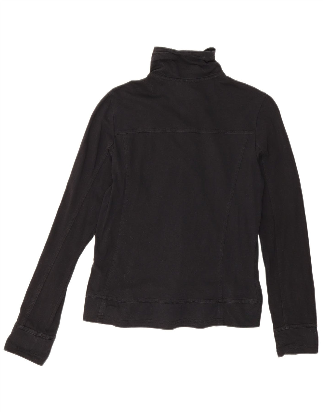 Champion Damen Easy Fit Trainingsanzug-Oberjacke UK 10 Small Schwarz